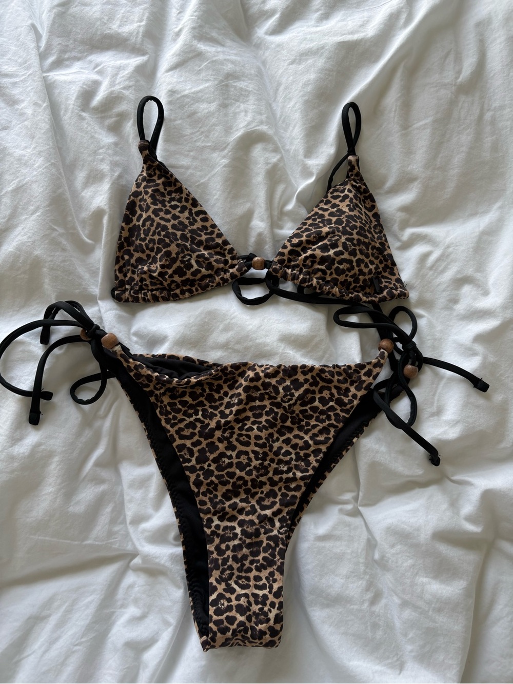 Pull&Bear Leopard Print Bikini Set